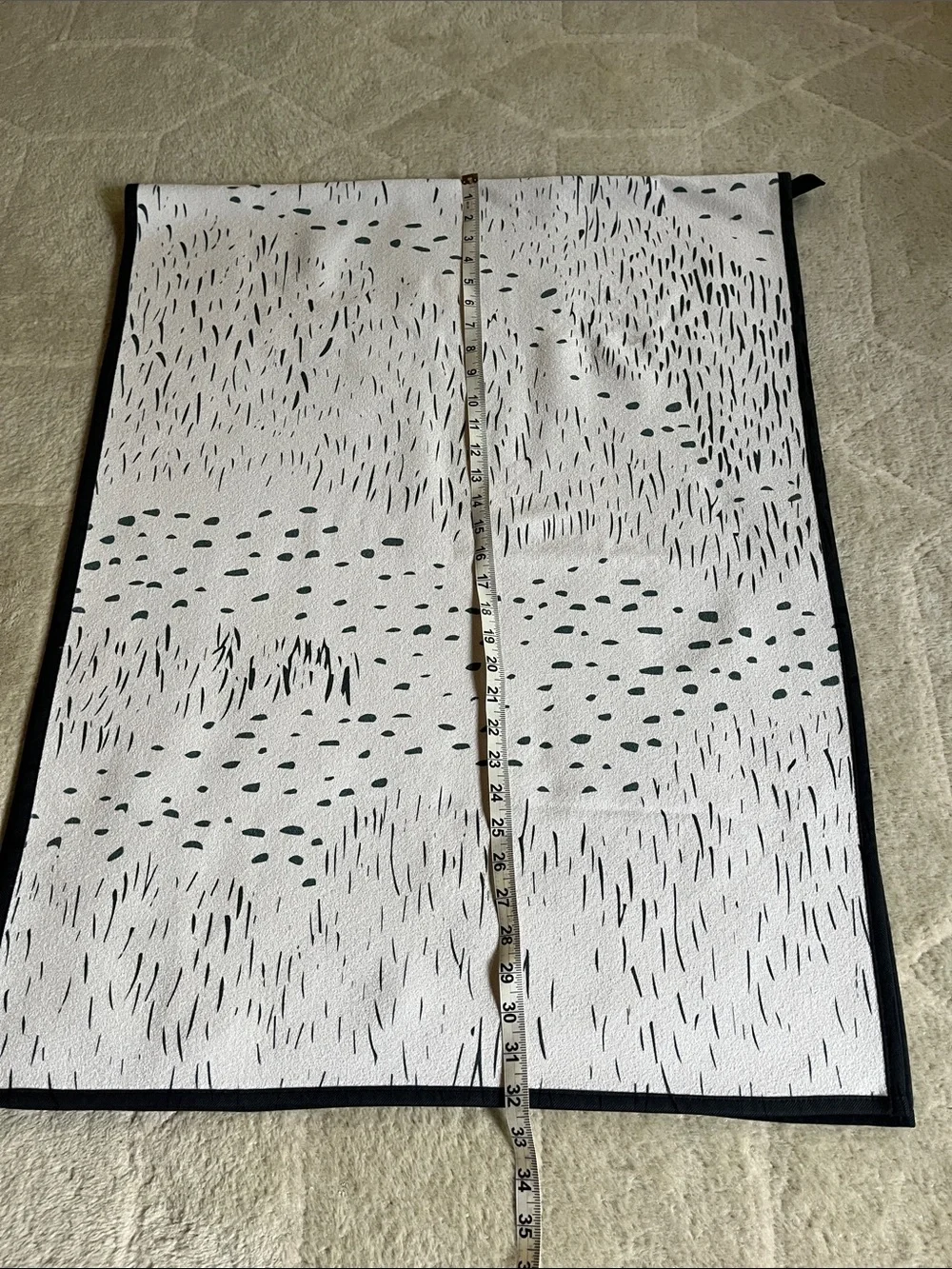 Geometry Bend Yoga Towel
